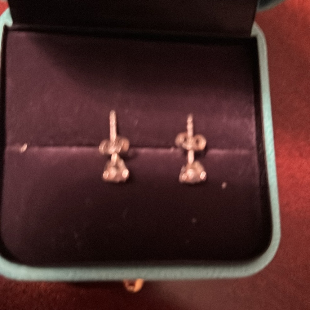 Longlove Moissanite Stud Earrings - Picture 6 of 6